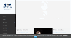 Desktop Screenshot of grunau-musikmanagement.eu